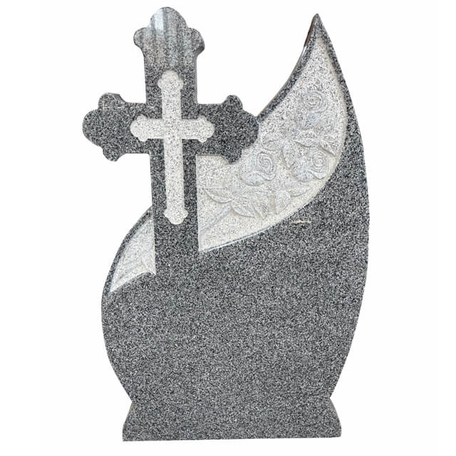 G654Hainan Granite Monumet Dark Gray Granite G654H Headstone