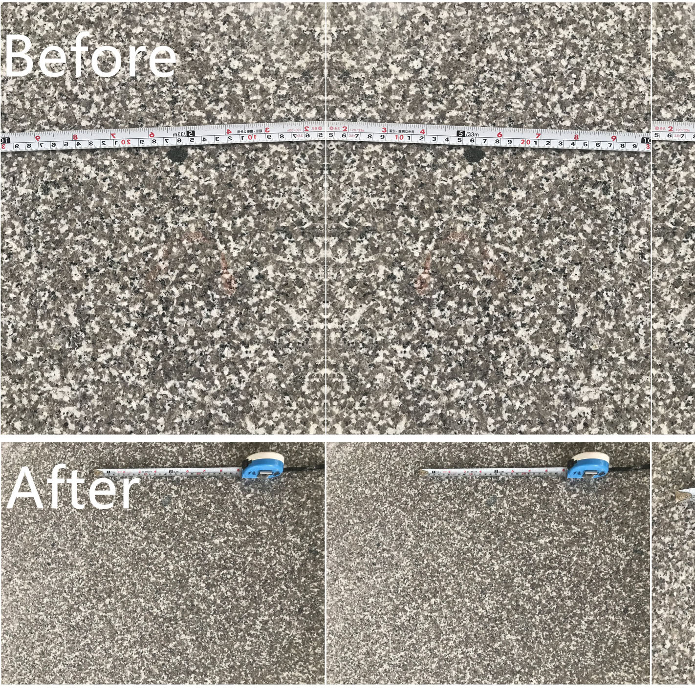 Brown star black spot surface