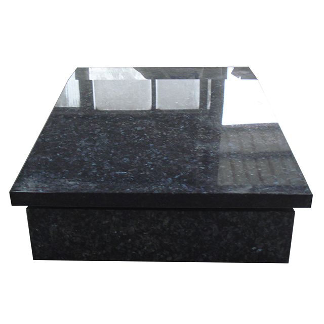 Blue pearl Granite Tombstone