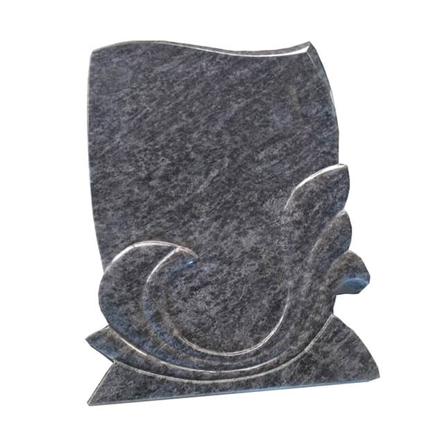 Bahama BLue Granite headstone