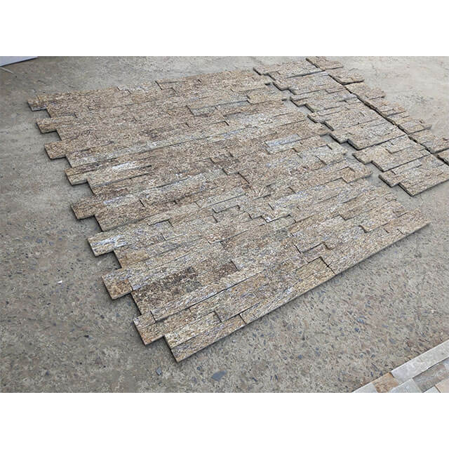 Tiger yellow stacked stone