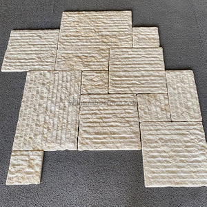 Grooved Ancient Limestone Tile