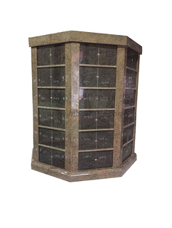 Seventy -Two Niche Hexagon Columbarium