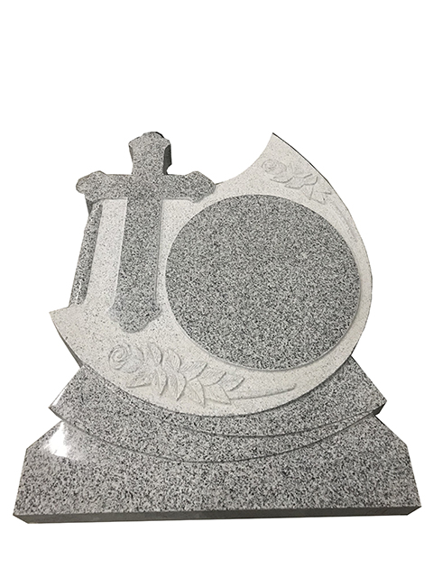 Grey Granite Romania Headstone