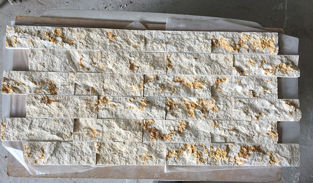 Sunny Yellow Marble Cladding