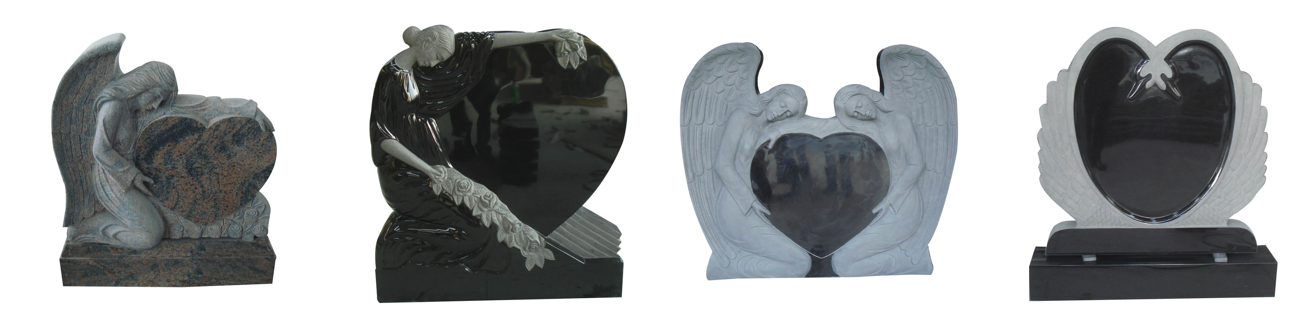 Angel Heart Gravestone