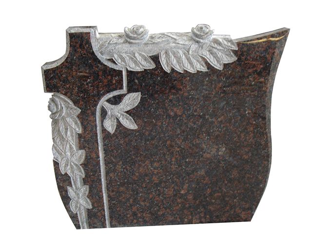 Black Granite Tree Headstone