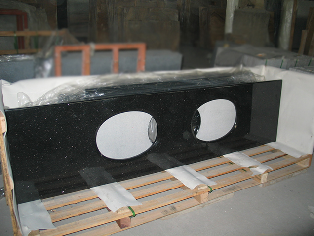 Shanxi black Granite Kitchentop