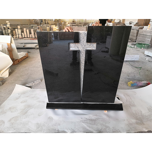 Two color Granite Headstone