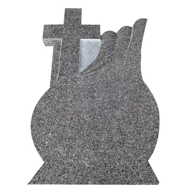 G664 Granite Romania Style Headstones