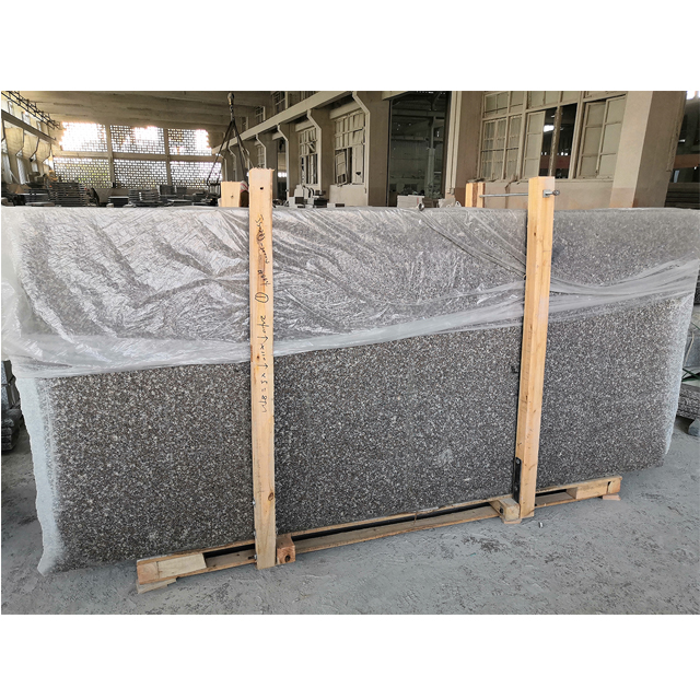 Brown star granite polished slabs