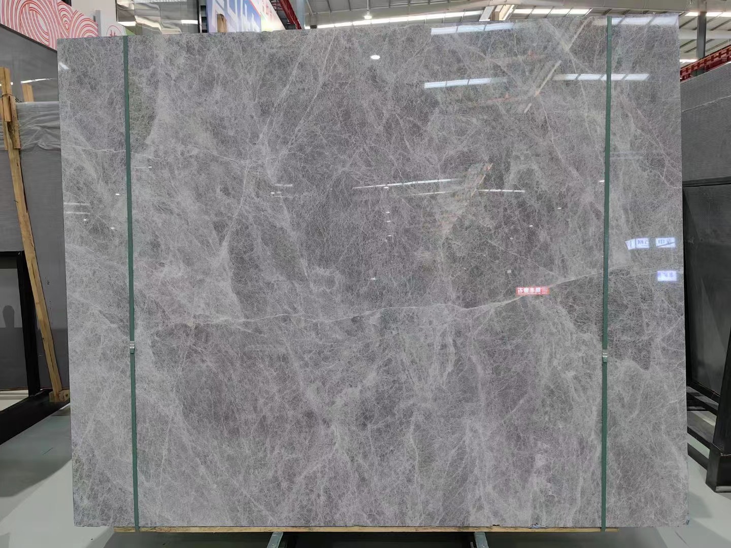 Herm&egrave;s Grey Marble Polished Slab s (2)