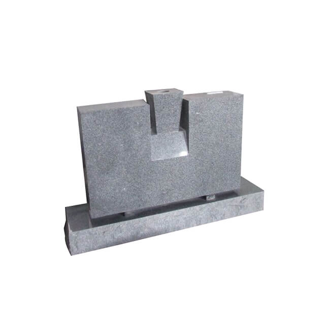 Grey Granite Gravestone