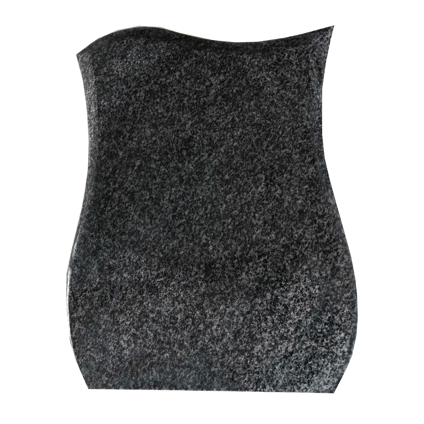 Nero Impala Granite headstone