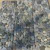 Flat Pebble Mosaic Tile 