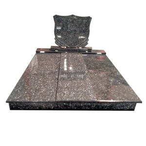 Blue Pearl Granite Three Covers Double Monument