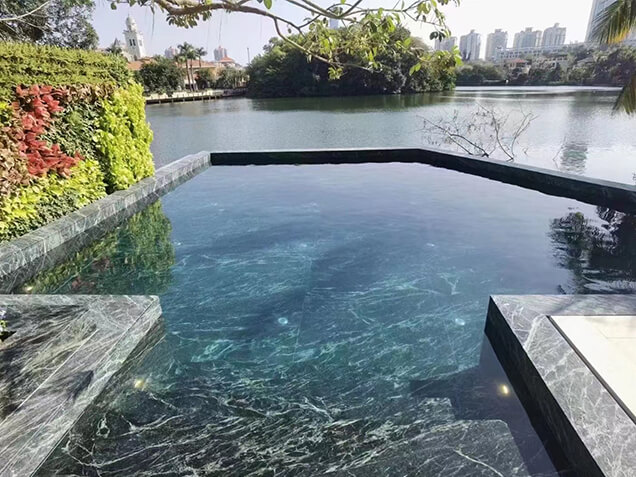 Prada Green Marble Tiles