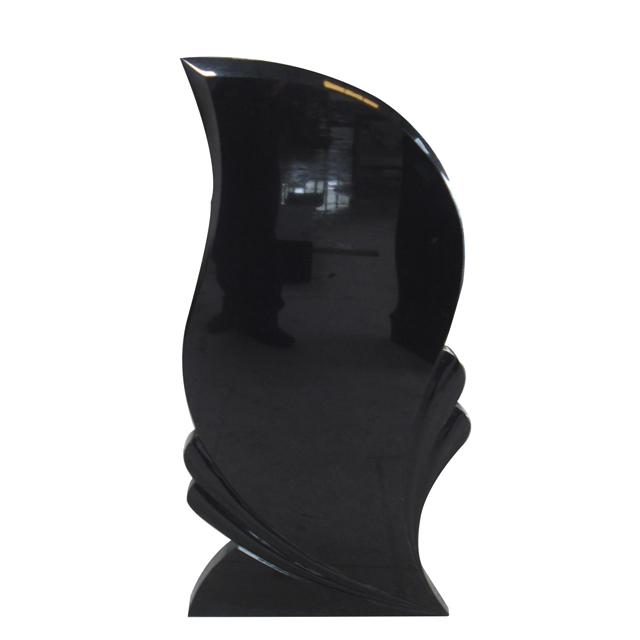 Black Granite Tombstone