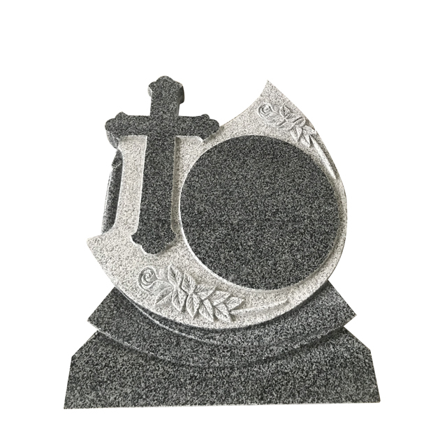 Grey Orthodox Cross Headstones