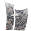 Juparana Granite Cross Gravestone