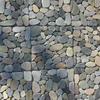 Flat Pebble Mosaic Tile 