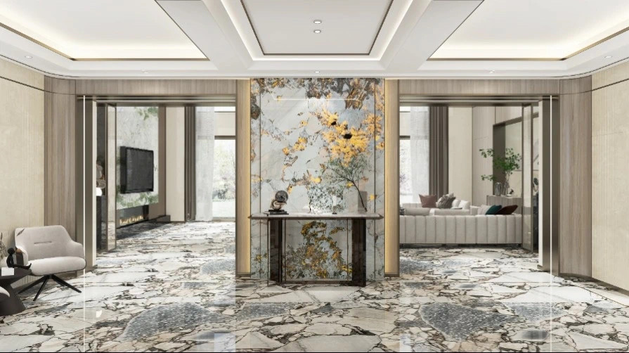 Bvlgari Oro Marble Slabs (25)