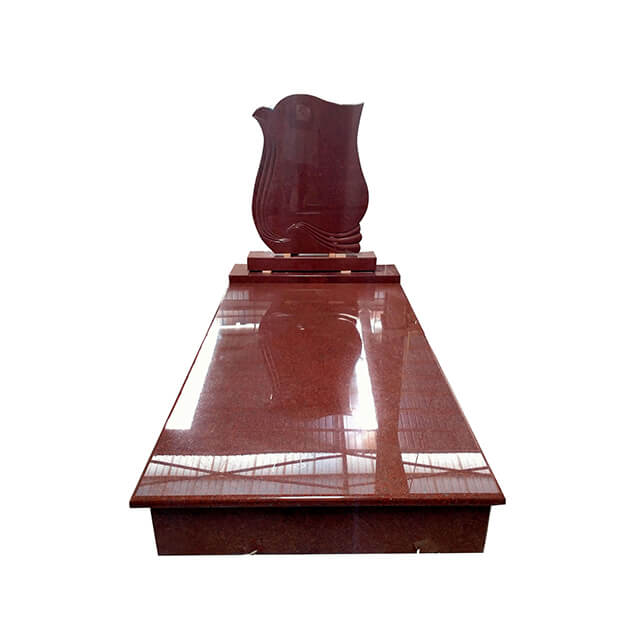 Indian Red Granite Tombstones
