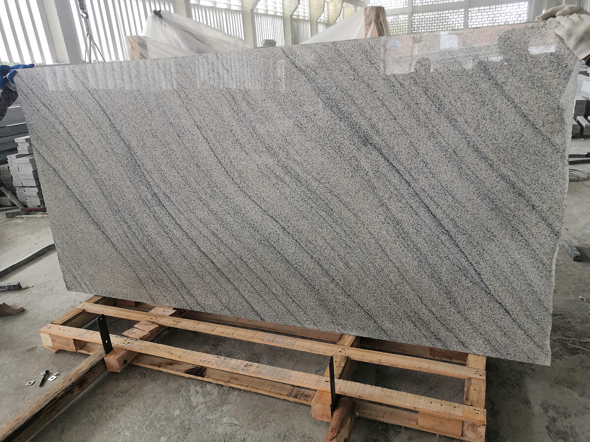Luna white Granite slabs
