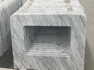  White Carrara Marble Vanity Tops Countertops