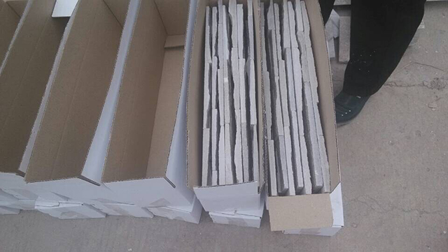 culture stone inside packing