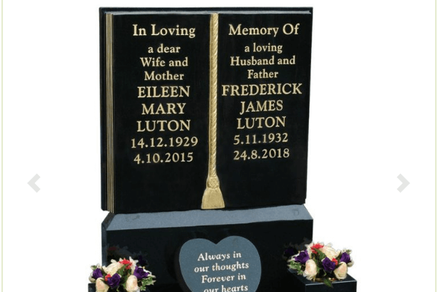 How to add a second name on the headstone
