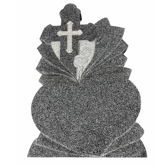 Padang Dark Granite G654 Cross Monument