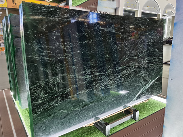 Prada Green Marble Slabs