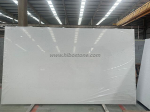 Artificial Engineered Stone Linear White Quartz Slab For Kitchen Countertop