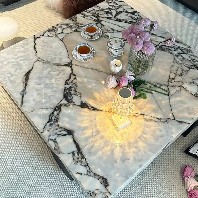 Bvlgari Oro Marble Side Table Top