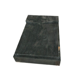 Small Urn Tombstone Tropical Green Granite 60*80