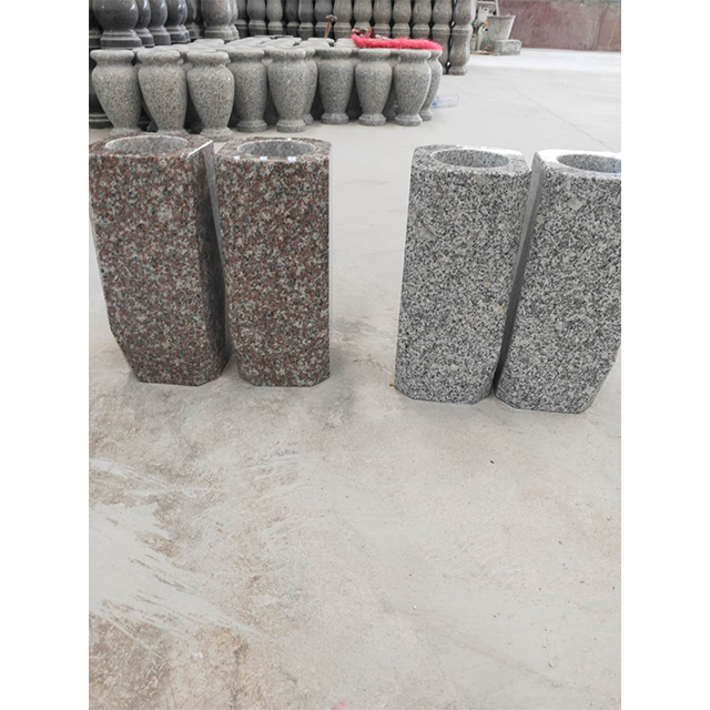 Chinese Granite Memorial Vase