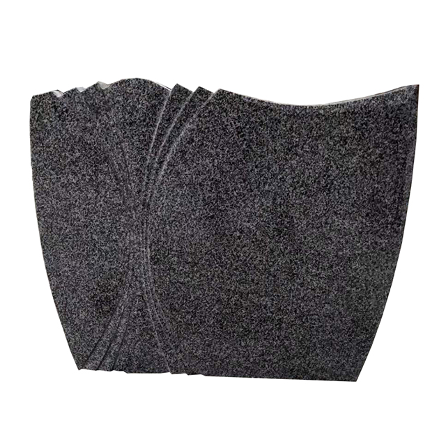China Nero Impala granite headstone