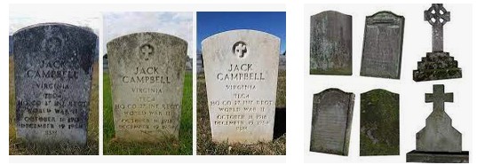 Headstones for Graves