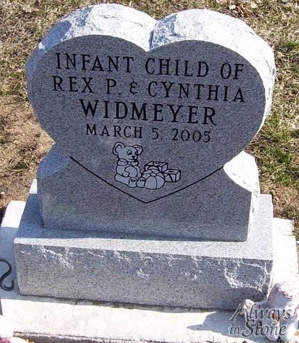 baby tombstone