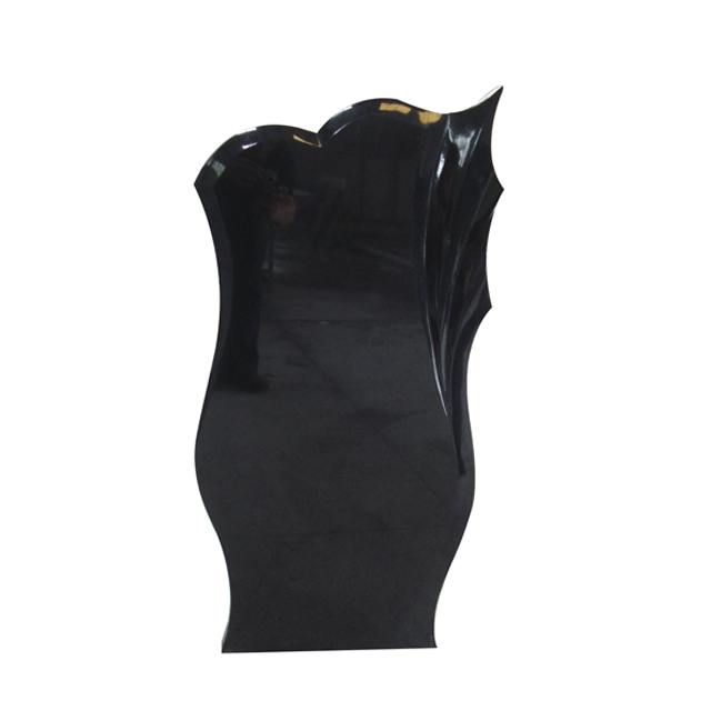 Black Granite Gravestone