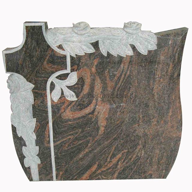 Black Granite Tree Headstone