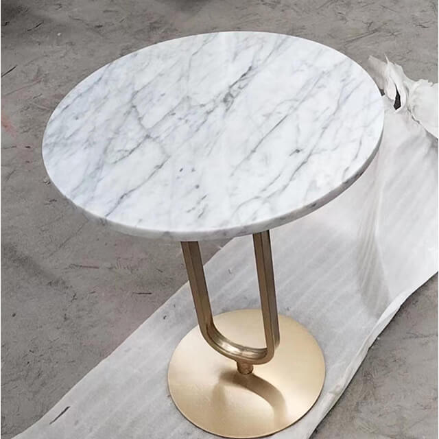 Bianco Carrara White Marble Coffee Table Top