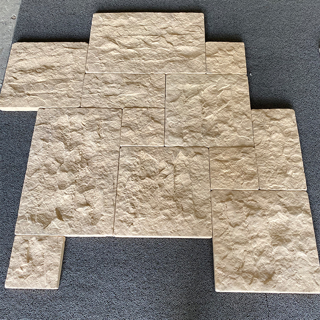 Tumbled Limestone Wall Flooor