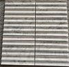 White Marble Concave Mosaic Tiles