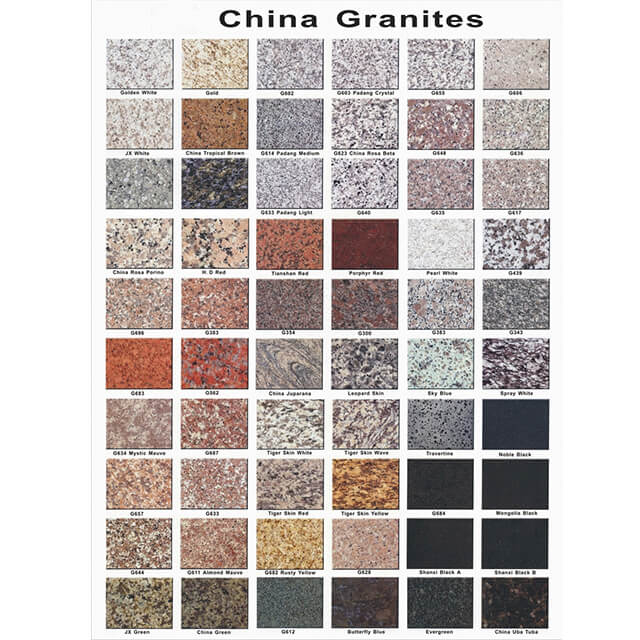 Chinese granite
