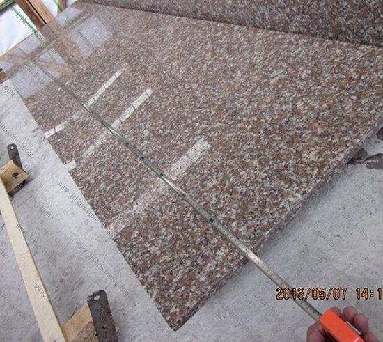 G687 Peach Red Granite Stone 