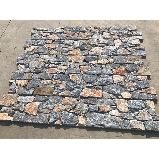 Blue cement cutlure stone