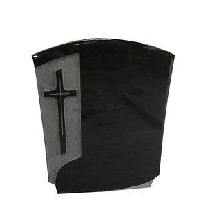 China Black Single Upright Headstone 