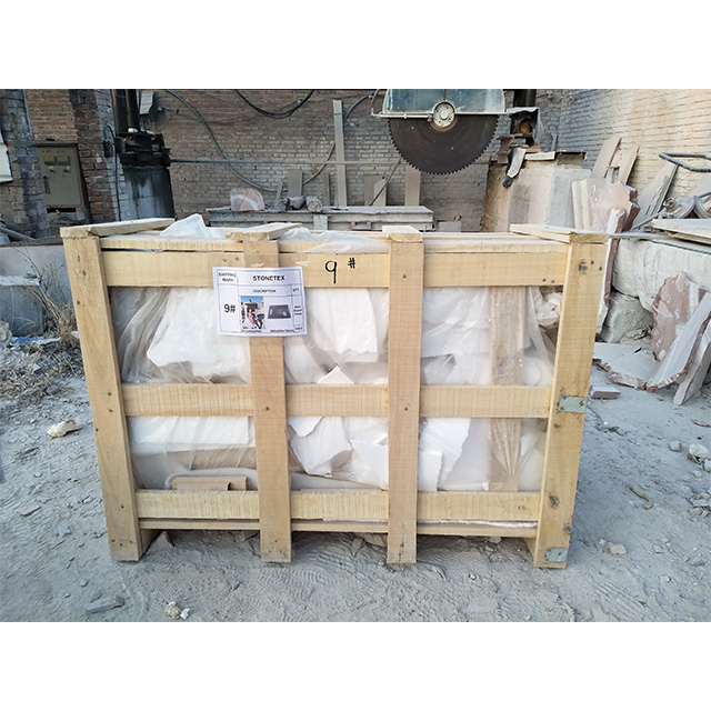 Garden stone sculpture packing